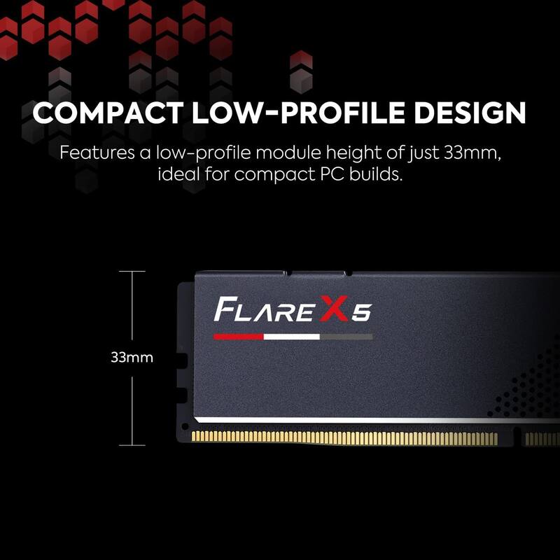 Memória RAM G.SKILL Flare X5 DDR5 16GB 5600MT/s AMD EXPO - Memória